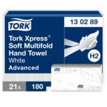 Tork H2 Xpress Multifold Mjuk 2-lag Handduk Advanced 24x21cm