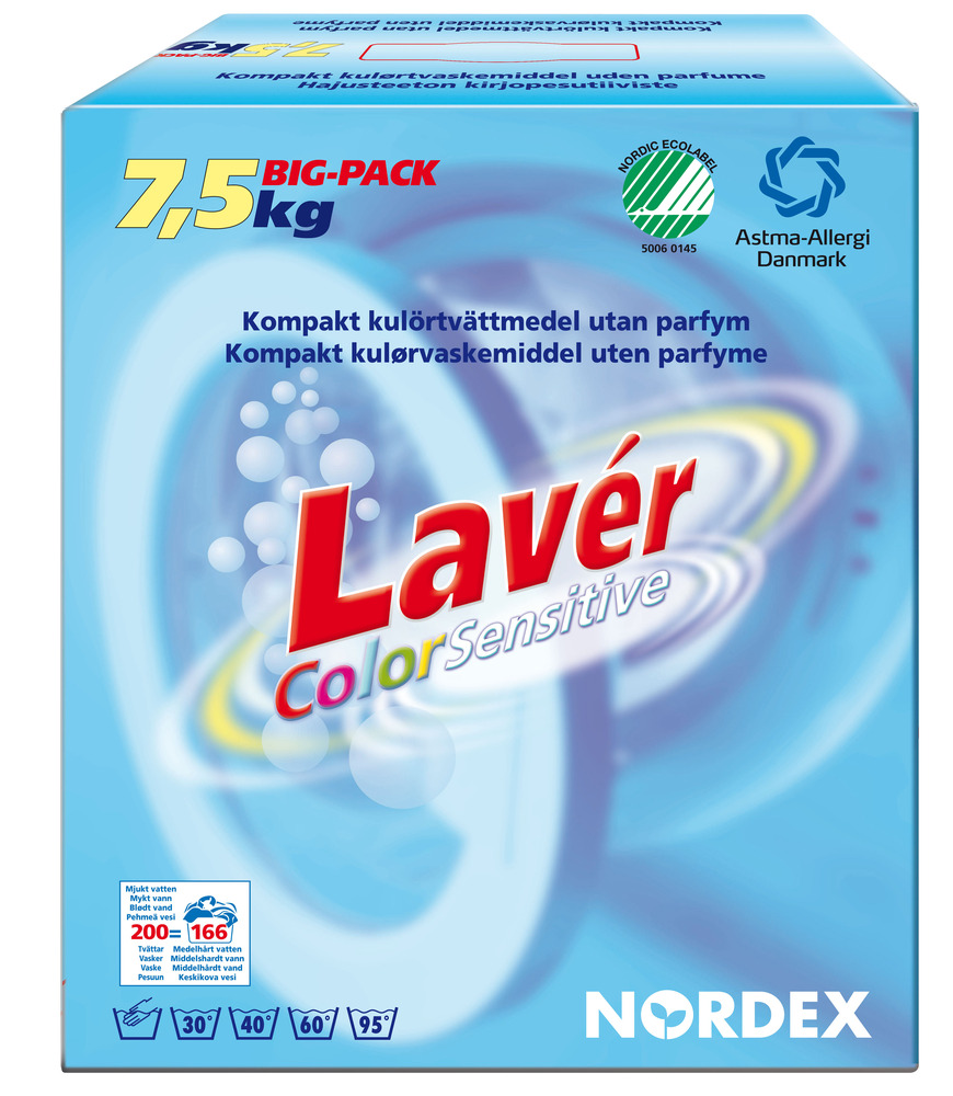 Nordex Lavér Color Sensitive Tvättmedel