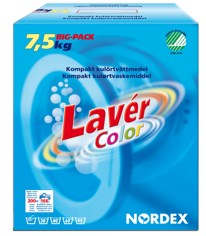 Nordex Lavér Color Tvättmedel