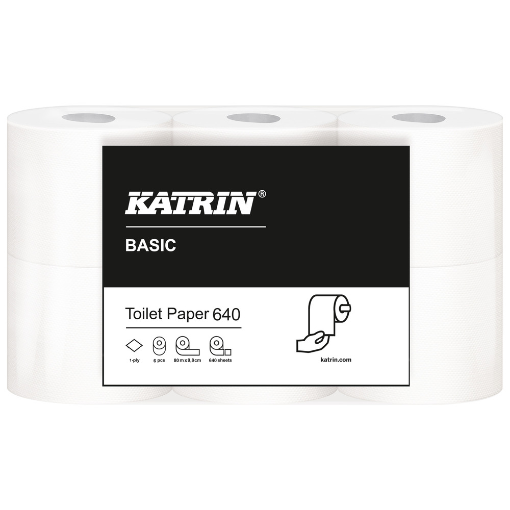 Katrin Basic 1 lager Toalettpapper