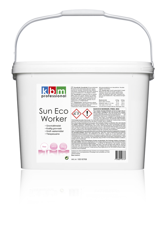 KBM Sun Eco Worker Grovtvättmedel