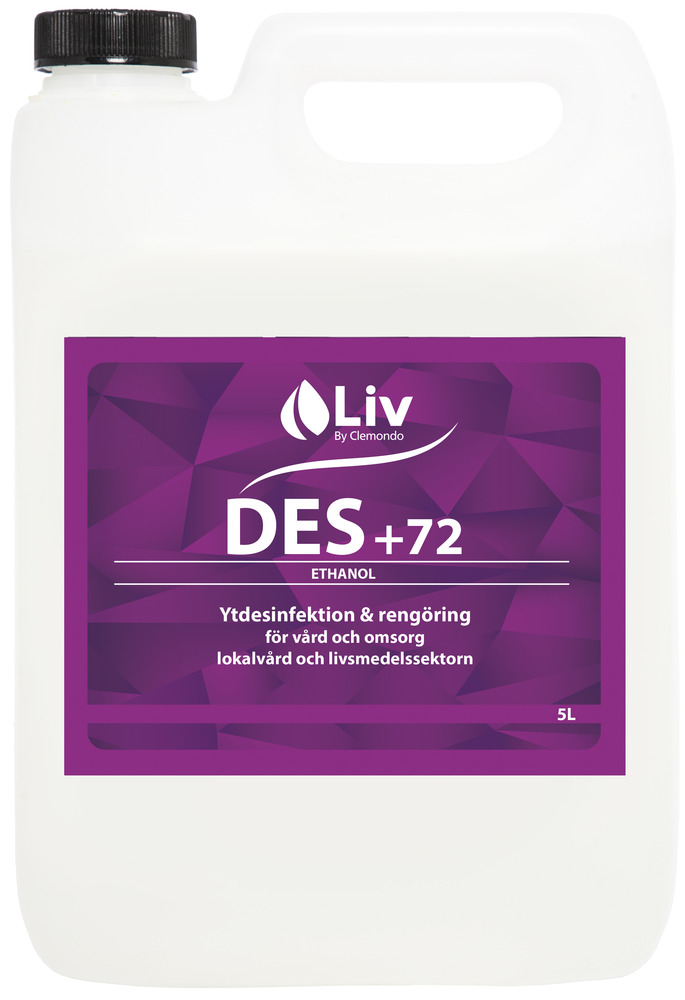 Liv DES +72 Desinfektion Rengöringsmedel