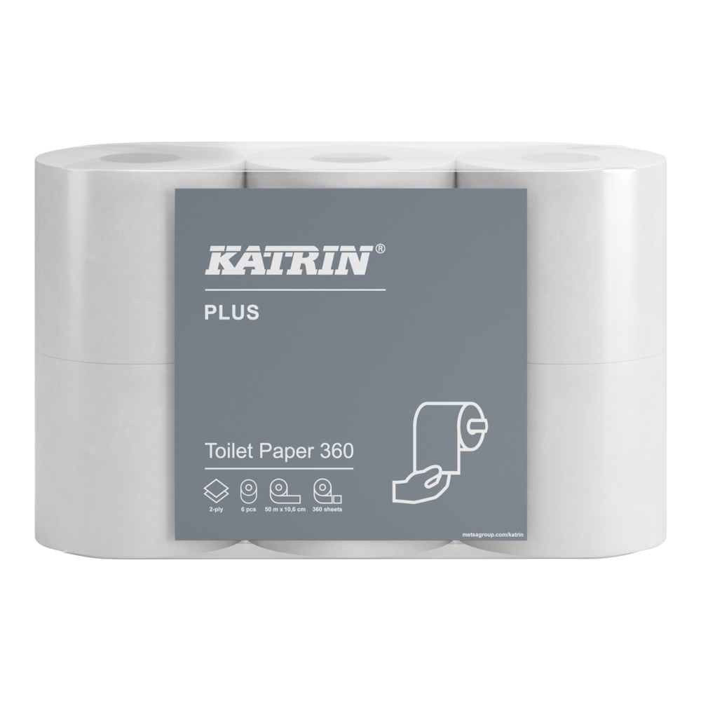 Katrin Plus 2 lager Toalettpapper