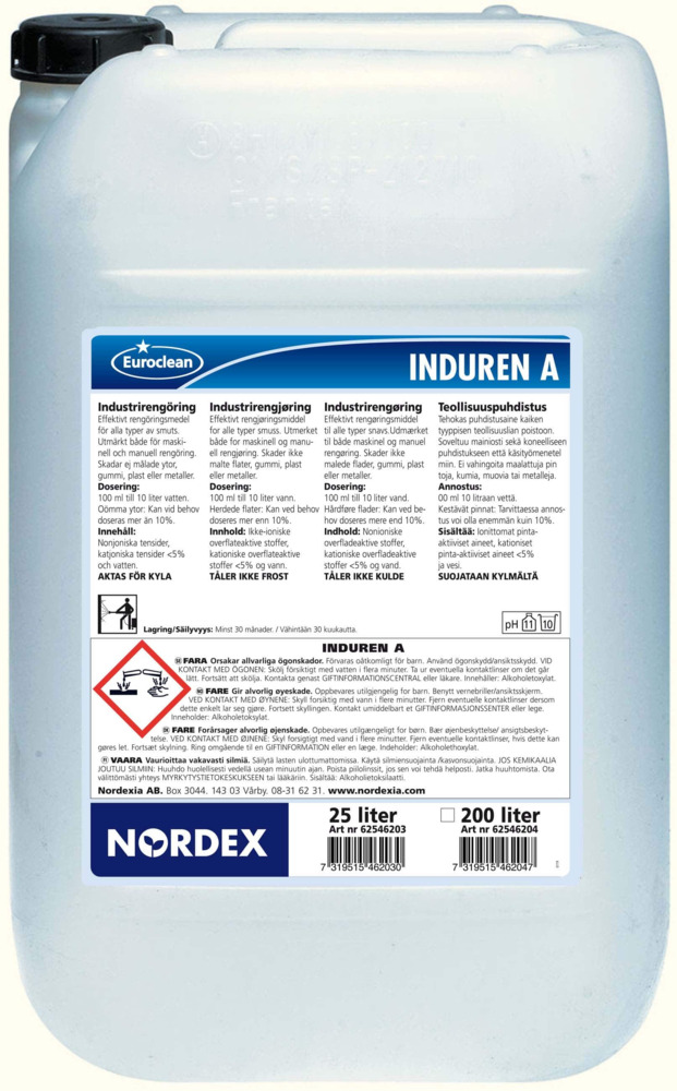 Nordex Induren A Industrirengöringsmedel