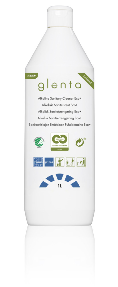 Glenta eco+ Alkaliskt Sanitetsrent