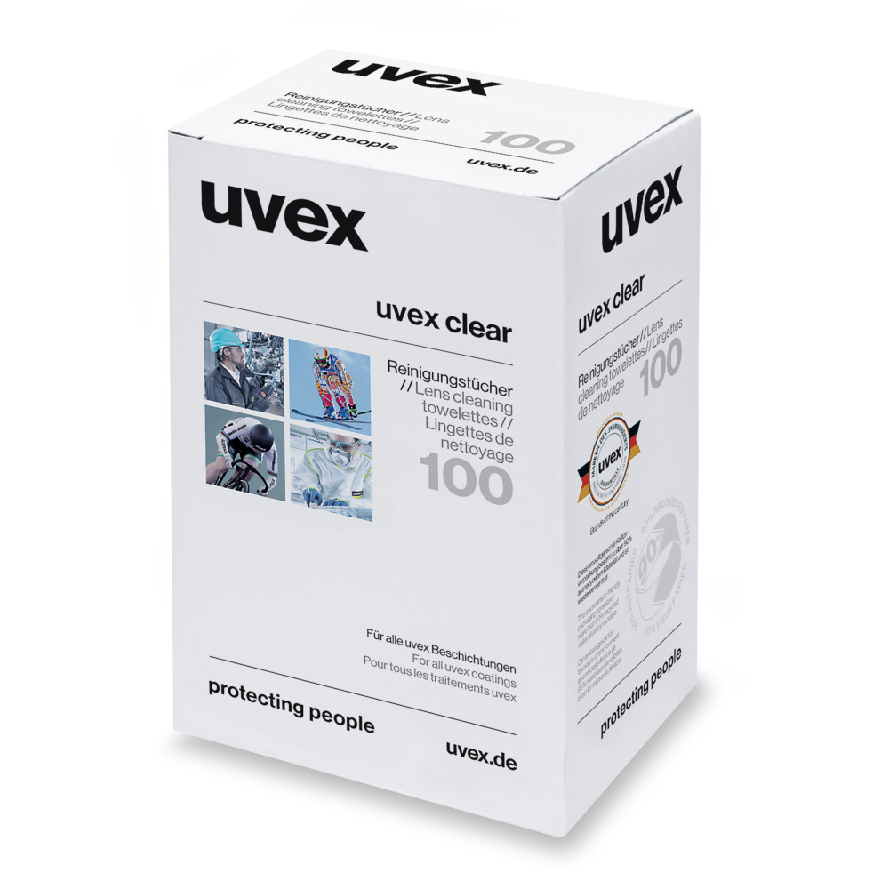 Cleaning Wipe Glasses uvex9963.000 100p