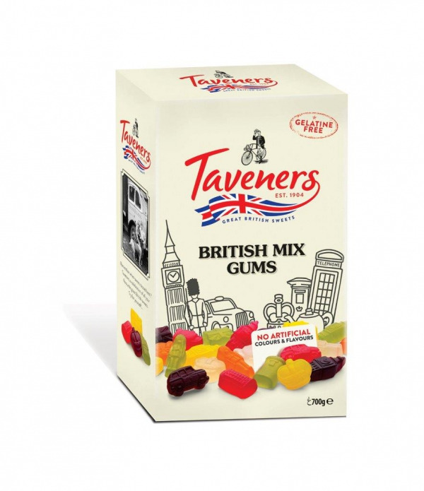Taveners British Mix Vingummi 700g