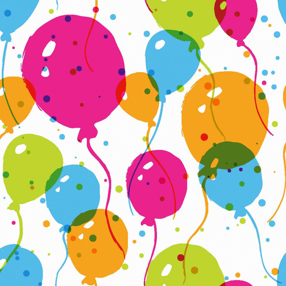 Duni Splash Balloons 3-lag Tissueservett