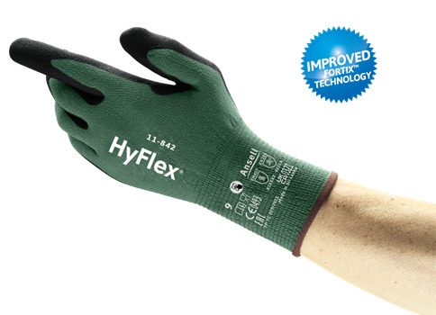 Hyflex 11-842 Skyddshandske Premium Nitrilskum